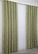Комплект штор из ткани жаккард цвет оливковый 3342_2194-11 фото 4