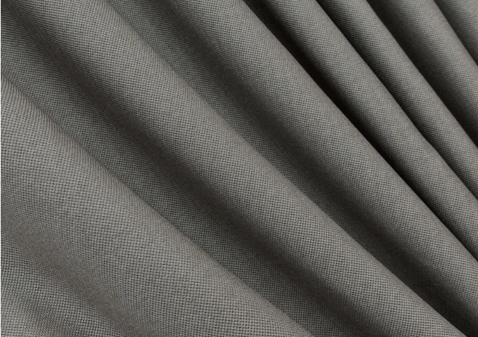 Комплект штор, преміум класу льон фактурний,колекція &laquo;Royal Texture&raquo; колір темно-сірий лб31ш-11 фото