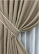 Комплект штор, преміум класу льон фактурний,колекція &laquo;Royal Texture&raquo; колір бежевий лб32ш-11 фото 5